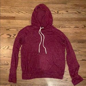 Maroon hoodie